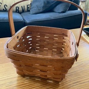 Vintage 1990 Longaberger Square Basket